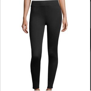 Dex fleece lined leggings thick black